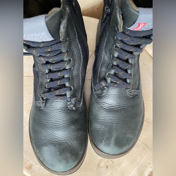 Camper Peu Pista Men's Black Leather Boots - Picture 13 of 16